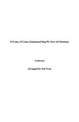 O Come, O Come, Emmanuel/Sing We Now of Christmas Orchestra sheet music cover